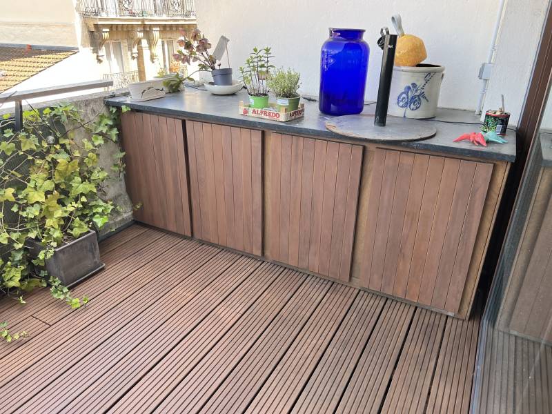 nettoyer sa terrasse en bois exotique à paris