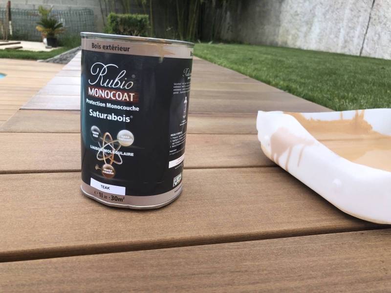 Saturabois Rubiomonocoat couleur IPE